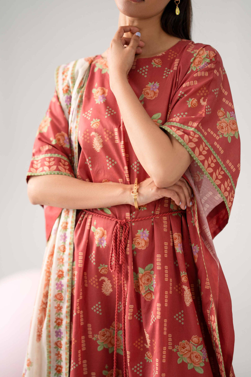 Original Nishat 3 Piece - Printed Loose Fabric - 42602639 | Buy Online in Pakistan