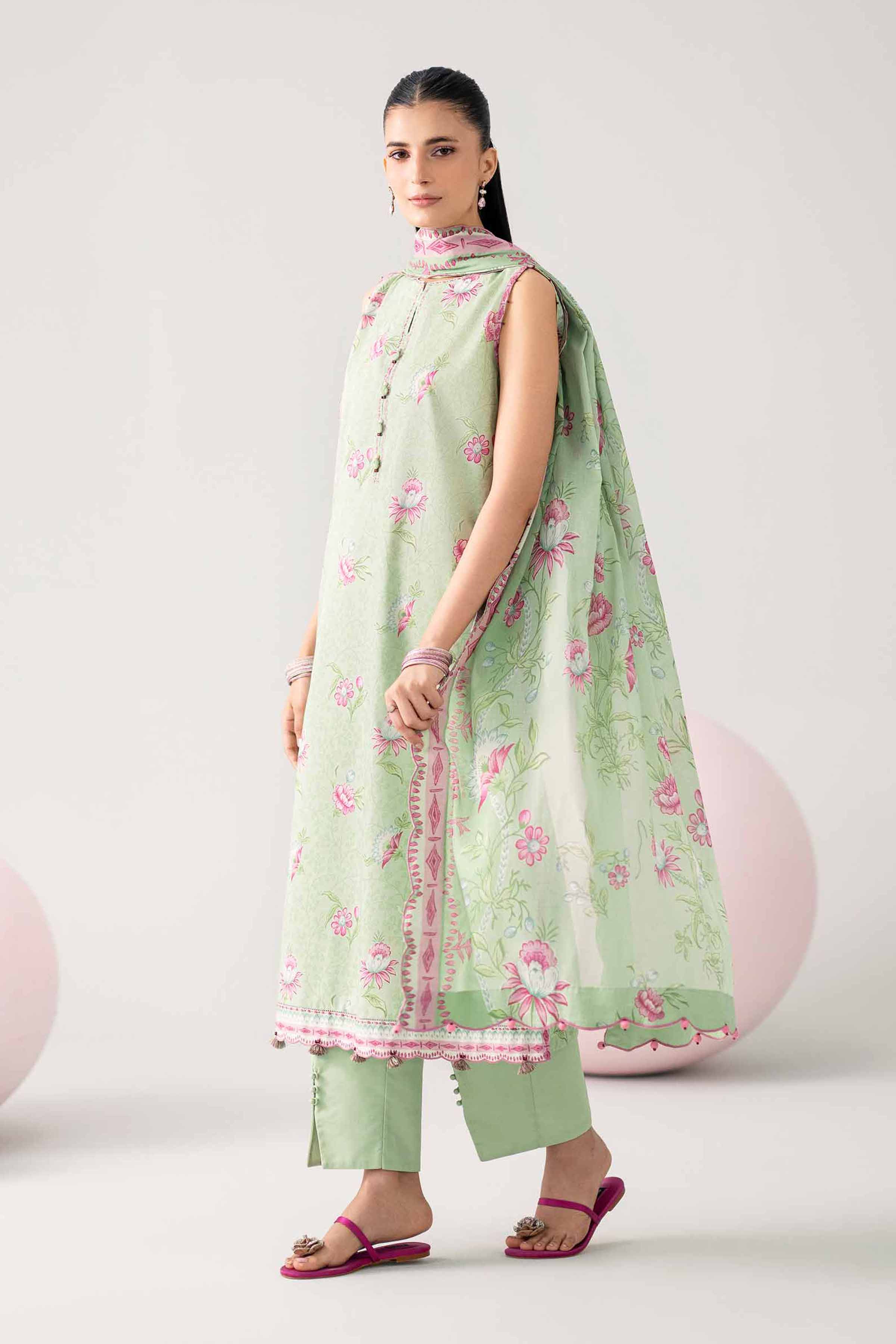 Original Nishat 3 Piece - Printed Loose Fabric - 42602640 | Buy Online in Pakistan