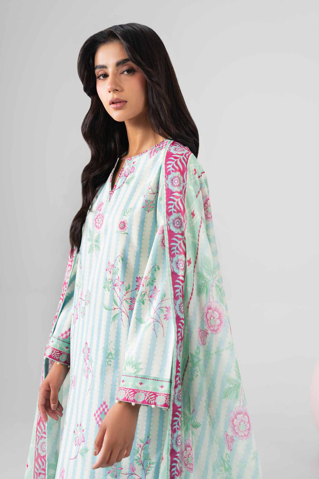 Original Nishat 3 Piece - Printed Loose Fabric - 42602641 | Buy Online in Pakistan