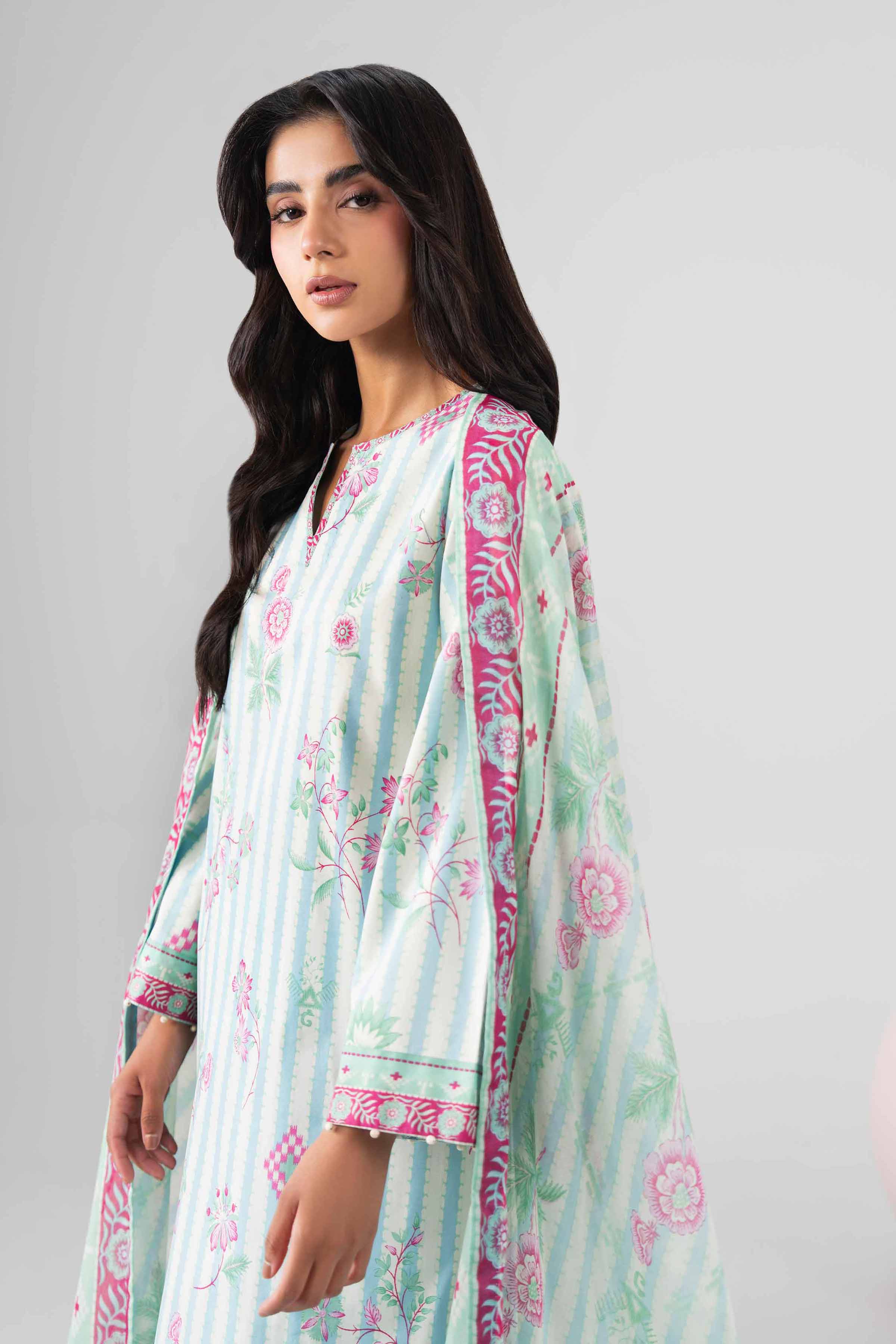 Original Nishat 3 Piece - Printed Loose Fabric - 42602641 | Buy Online in Pakistan