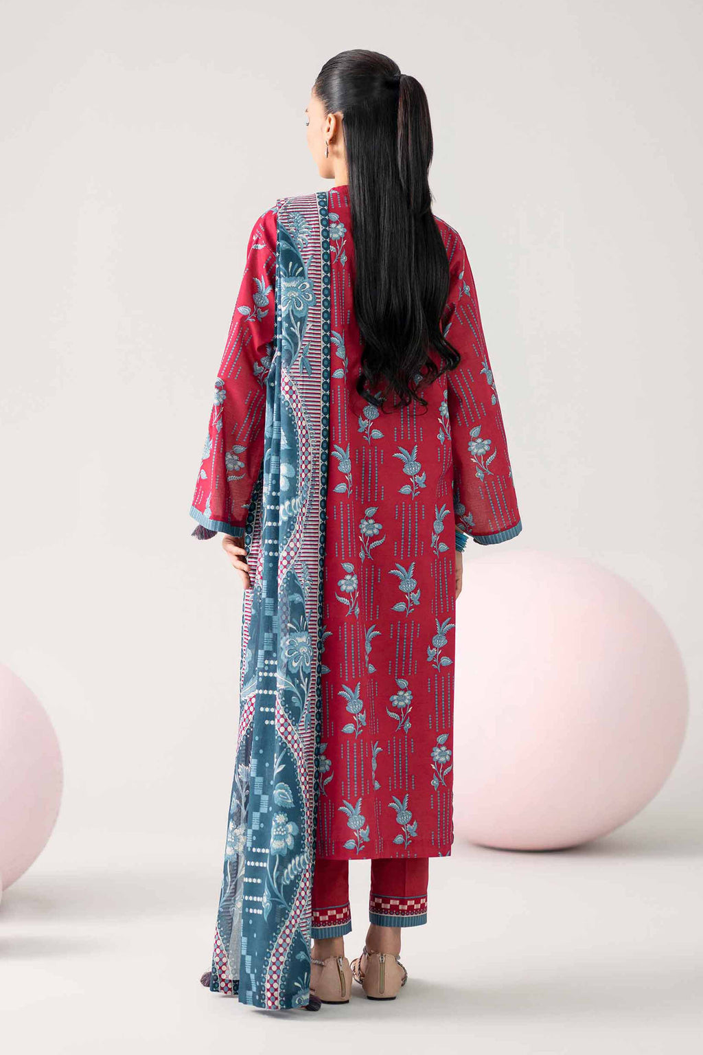 Original Nishat 3 Piece - Printed Loose Fabric - 42602642 | Buy Online in Pakistan