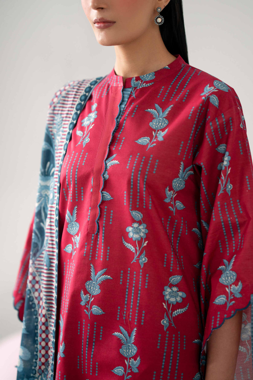 Original Nishat 3 Piece - Printed Loose Fabric - 42602642 | Buy Online in Pakistan