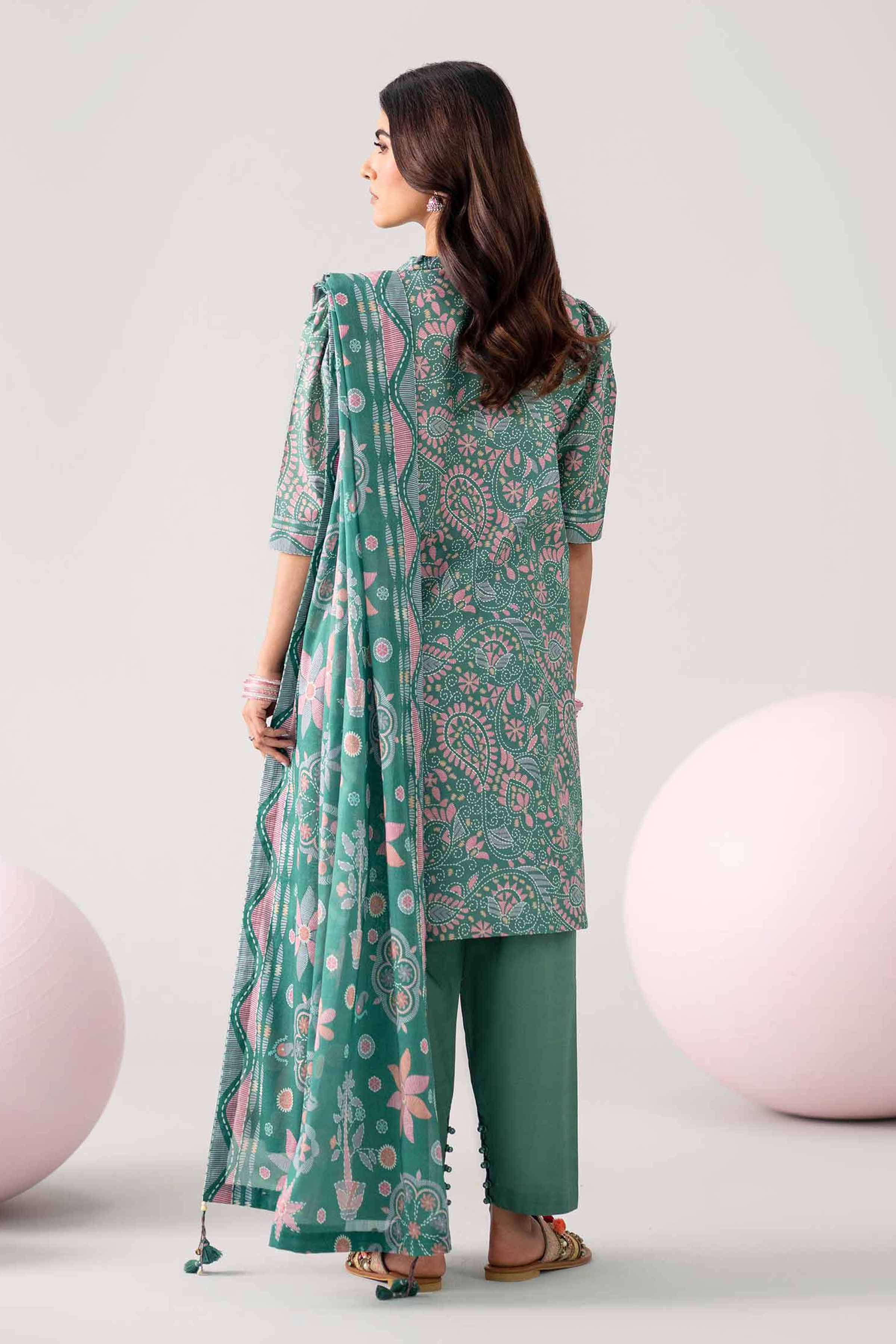 Original Nishat 3 Piece - Printed Loose Fabric - 42602643 | Buy Online in Pakistan