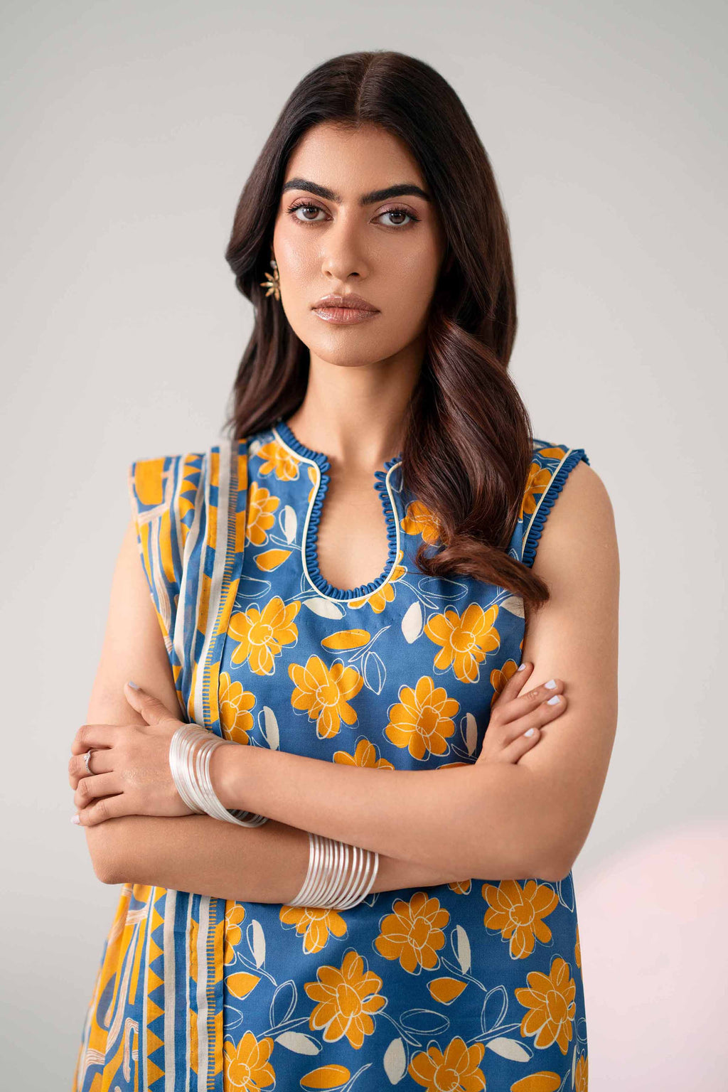 Original Nishat 3 Piece - Printed Loose Fabric - 42602646 | Buy Online in Pakistan