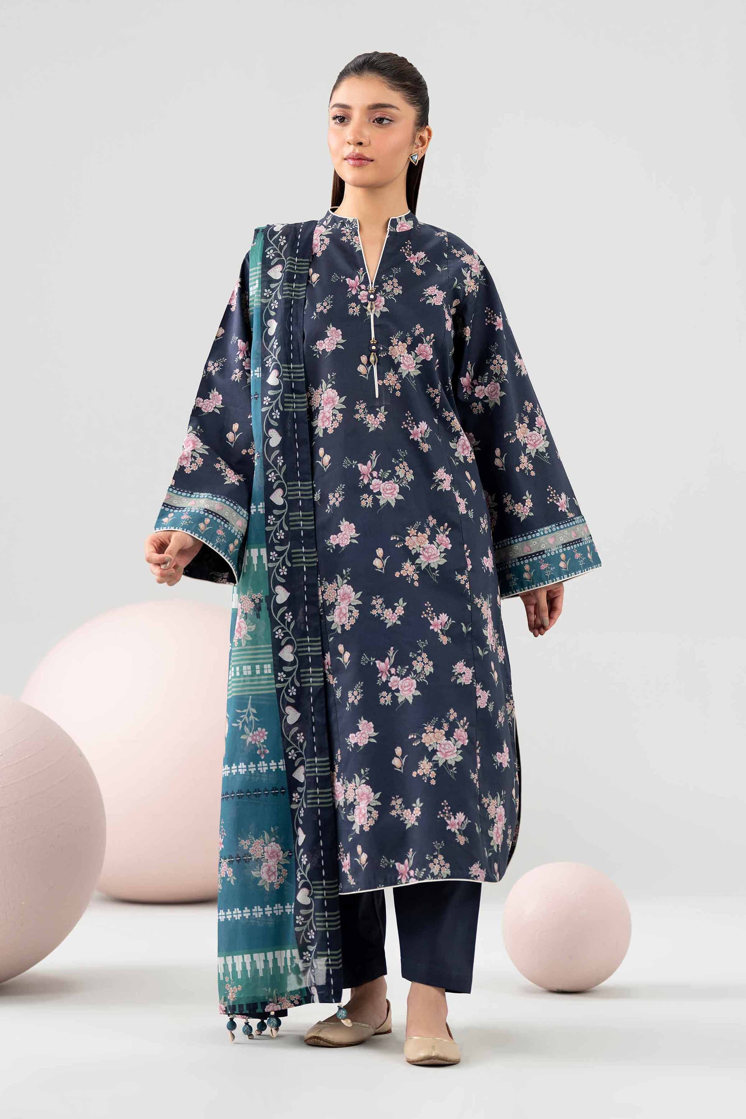 Original Nishat 3 Piece - Printed Loose Fabric - 42602647 | Buy Online in Pakistan