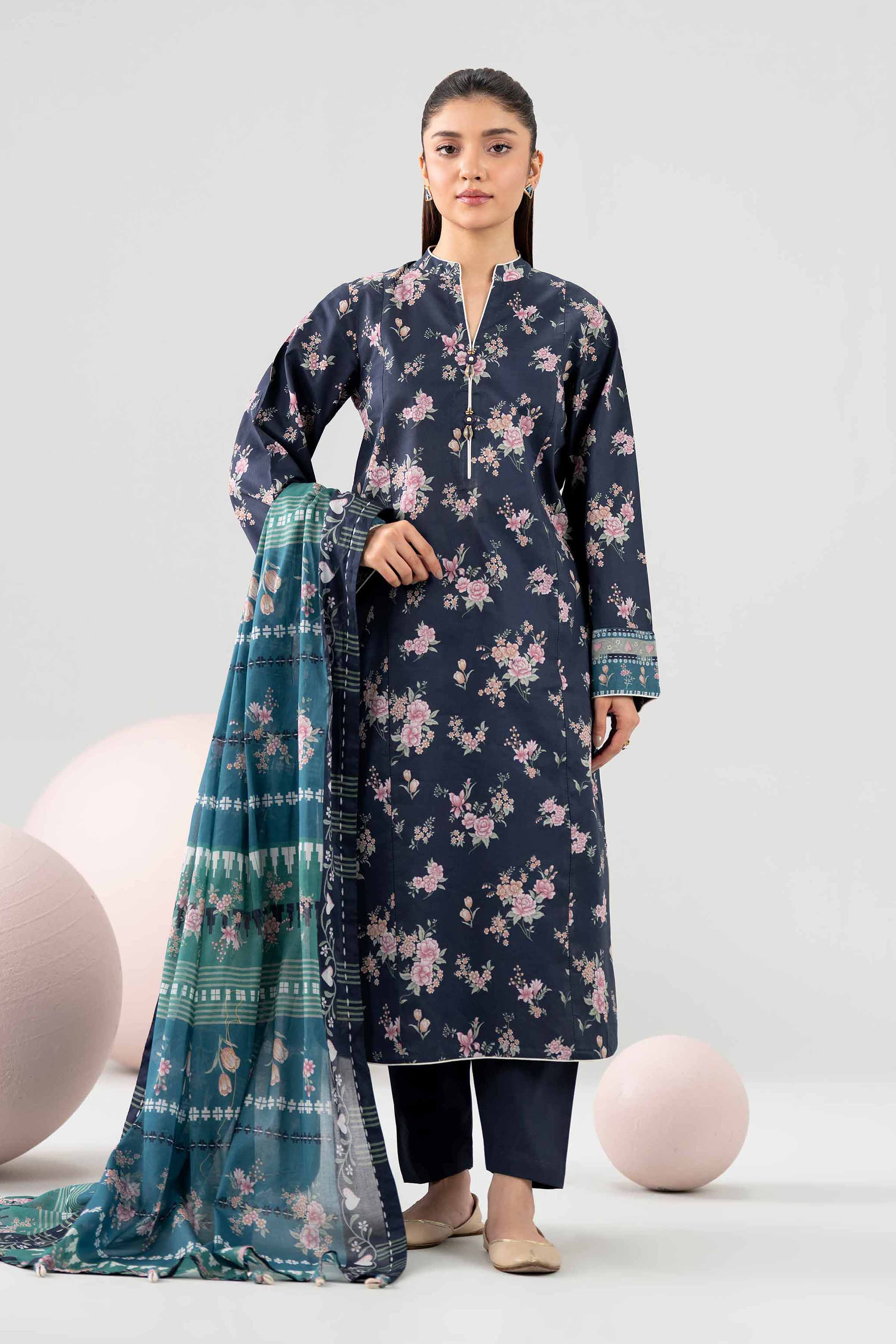 Original Nishat 3 Piece - Printed Loose Fabric - 42602647 | Buy Online in Pakistan