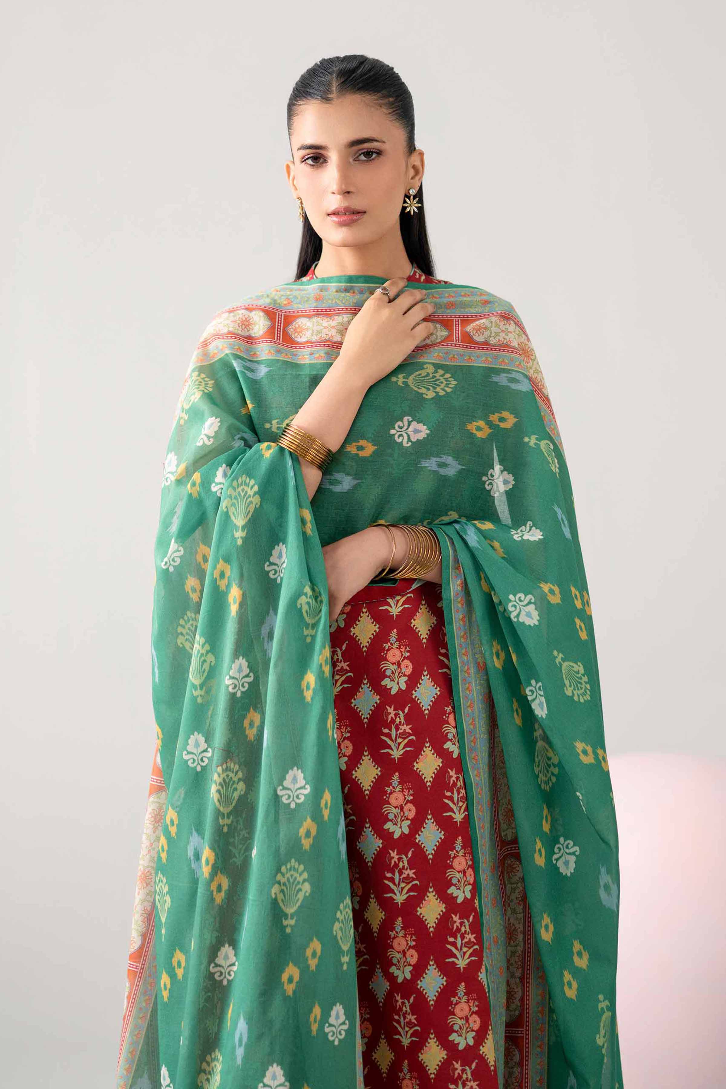 Original Nishat 3 Piece - Printed Loose Fabric - 42602652 | Buy Online in Pakistan