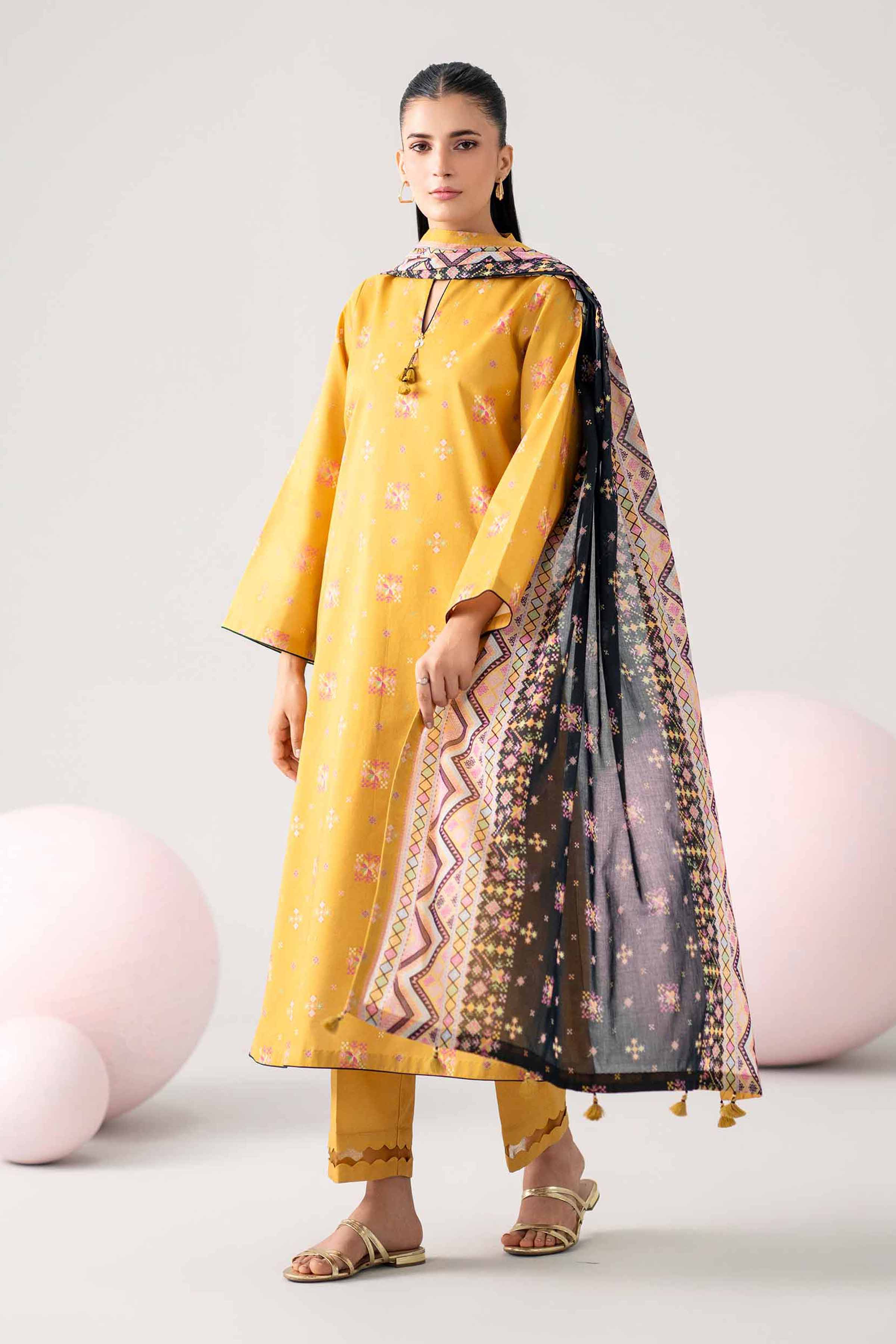Original Nishat 3 Piece - Printed Loose Fabric - 42602655 | Buy Online in Pakistan
