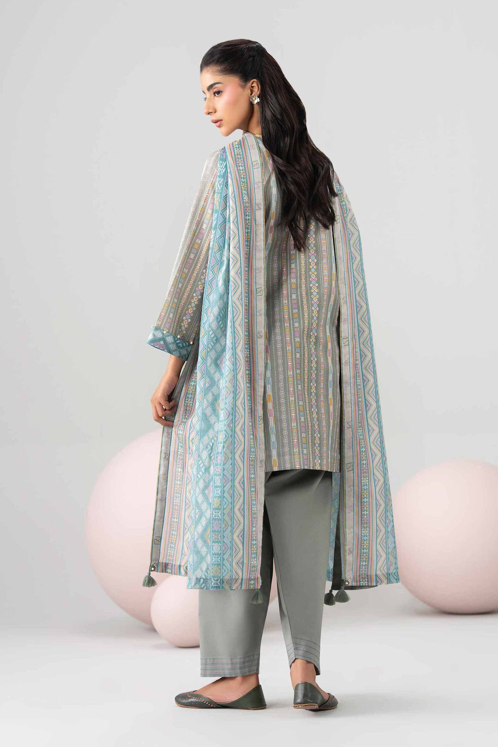 Original Nishat 3 Piece - Printed Loose Fabric - 42602658 | Buy Online in Pakistan