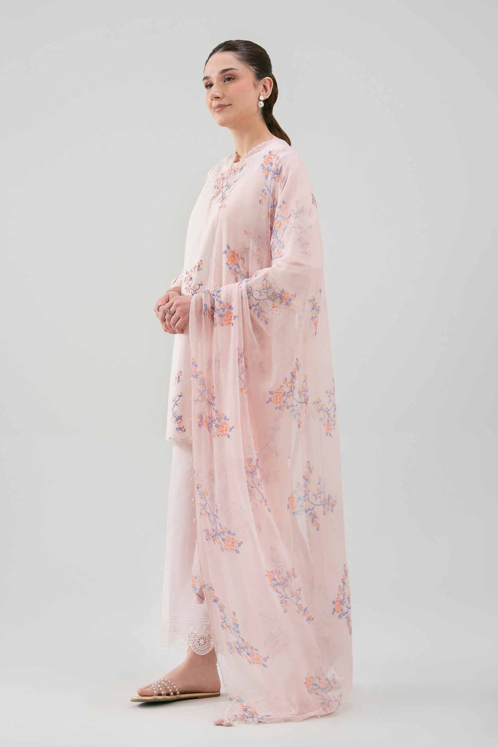 Original Nishat 3 Piece - Digital Printed Embroidered Suit - 42619108 | Buy Online in Pakistan