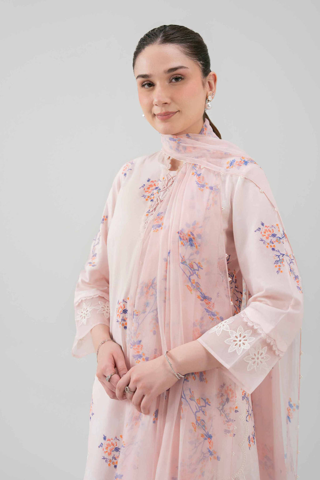 Original Nishat 3 Piece - Digital Printed Embroidered Suit - 42619108 | Buy Online in Pakistan