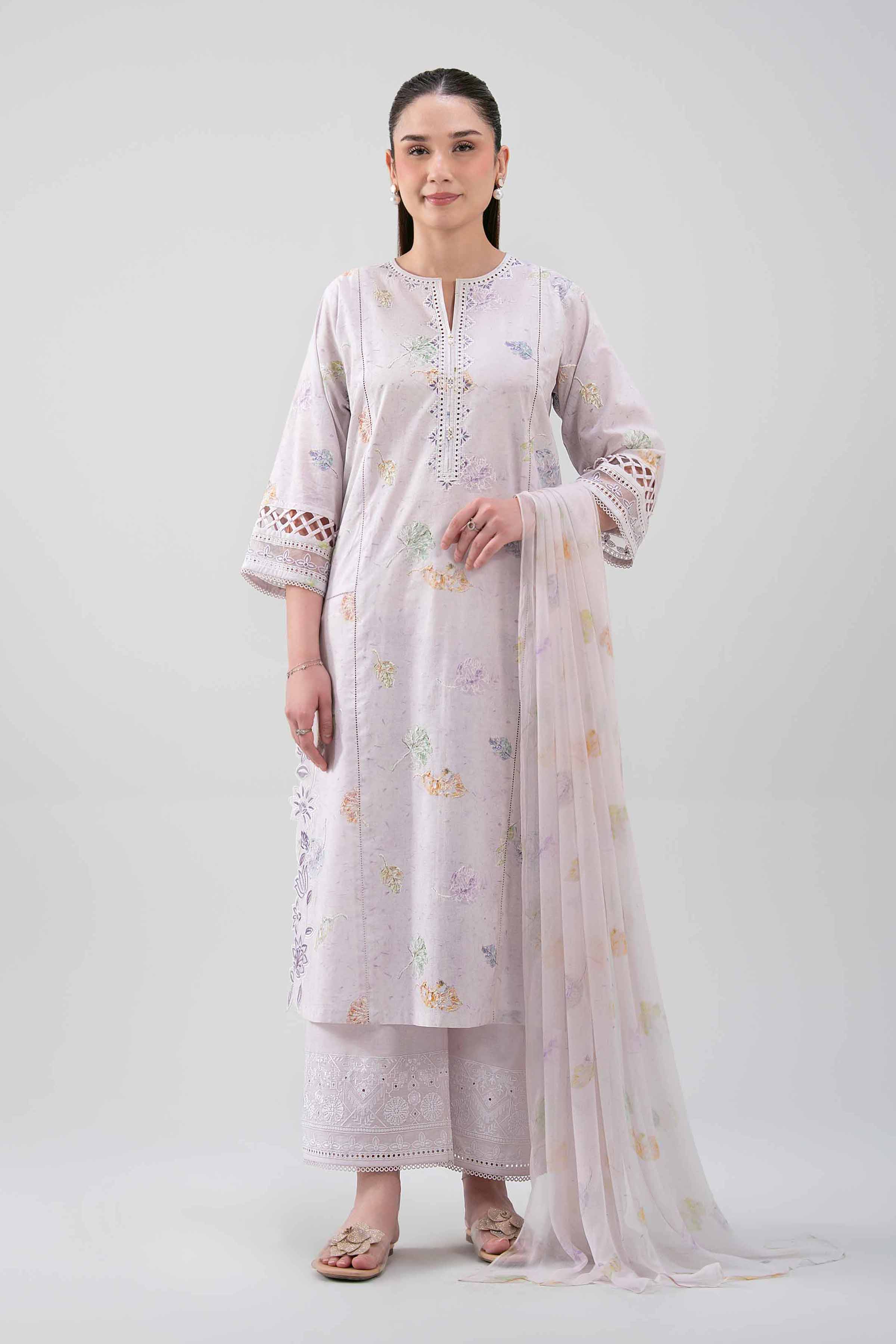 Original Nishat 3 Piece - Digital Printed Embroidered Suit - 42619112 | Buy Online in Pakistan