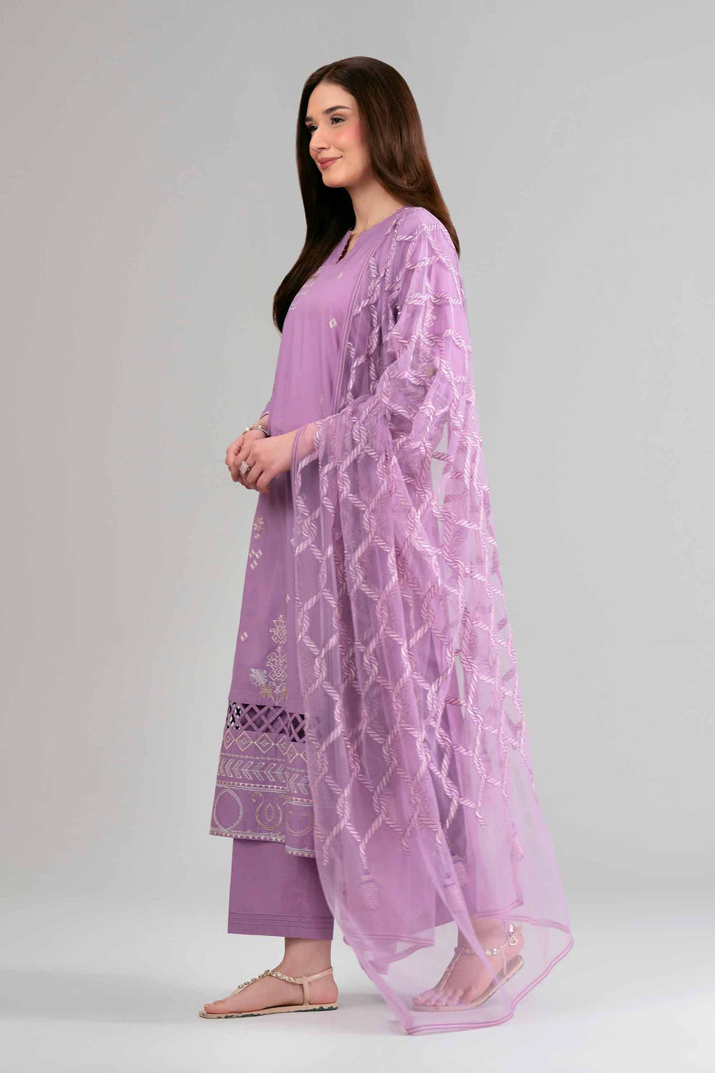 Original Nishat 3 Piece - Embroidered Suit - 42619528 | Buy Online in Pakistan