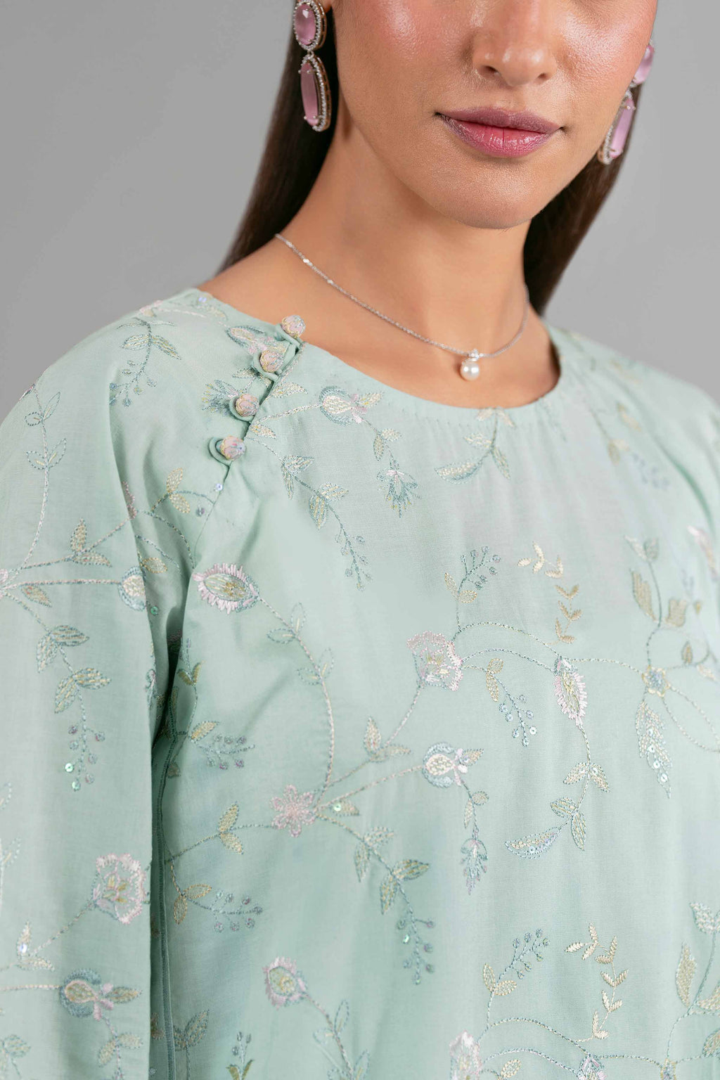 Original Nishat 3 Piece - Embroidered Suit - 42619941 | Buy Online in Pakistan