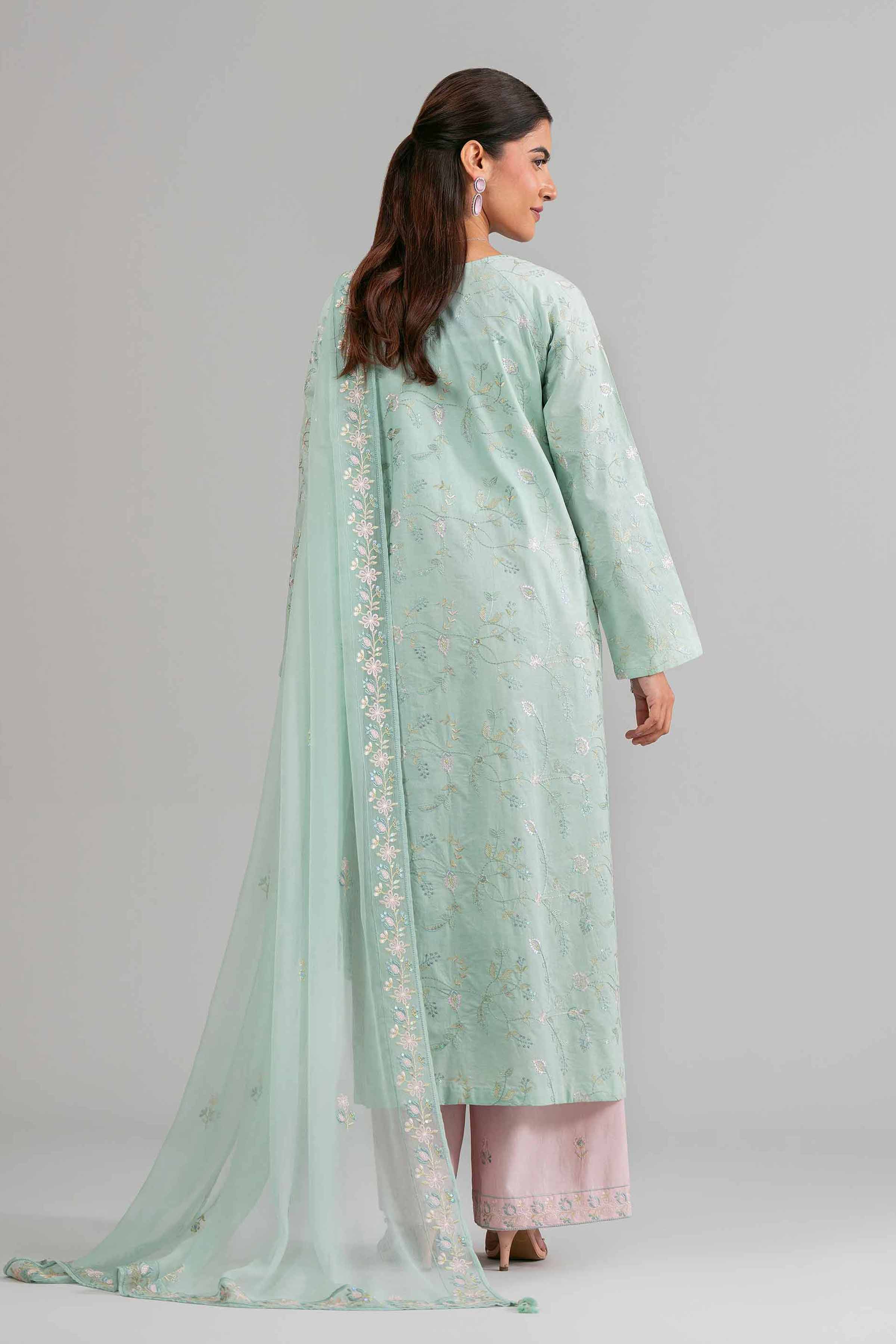 Original Nishat 3 Piece - Embroidered Suit - 42619941 | Buy Online in Pakistan