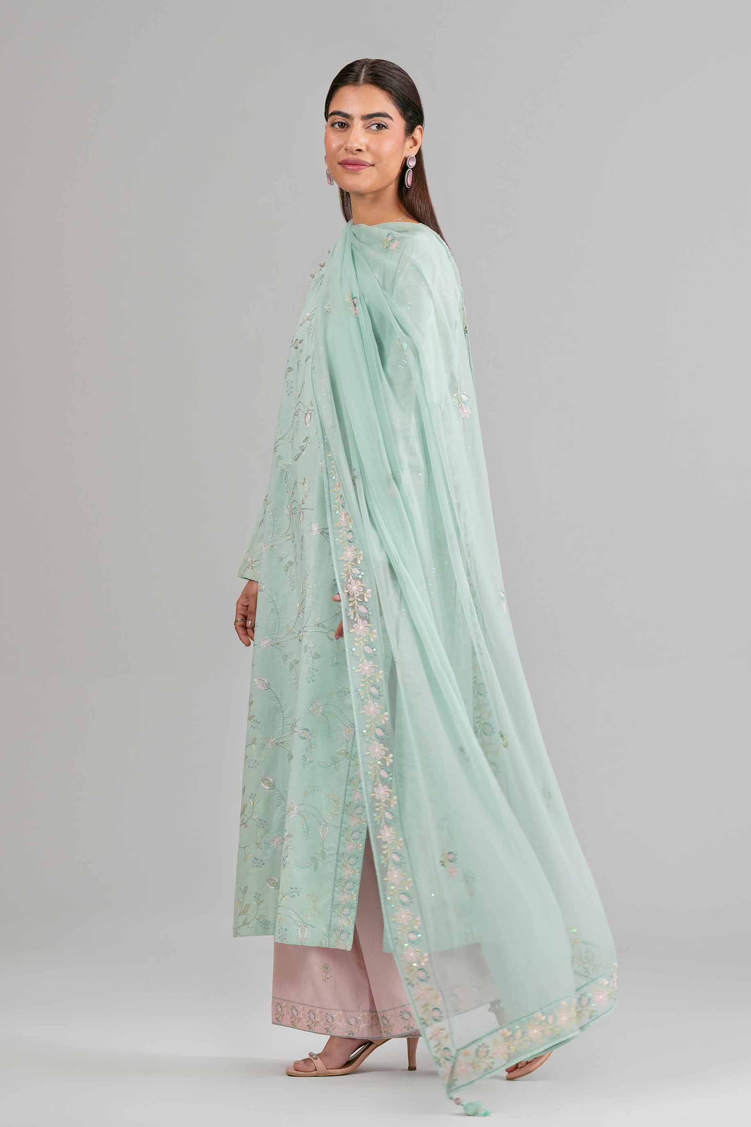 Original Nishat 3 Piece - Embroidered Suit - 42619941 | Buy Online in Pakistan