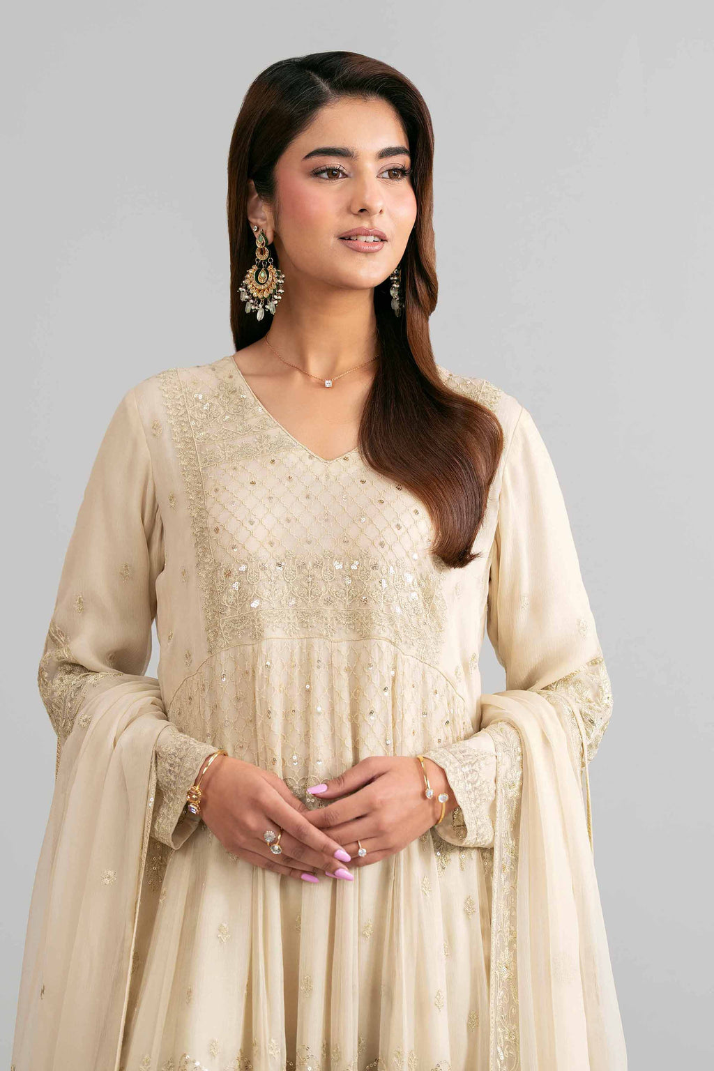 Original Nishat 3 Piece - Embroidered Suit - 42619944 | Buy Online in Pakistan