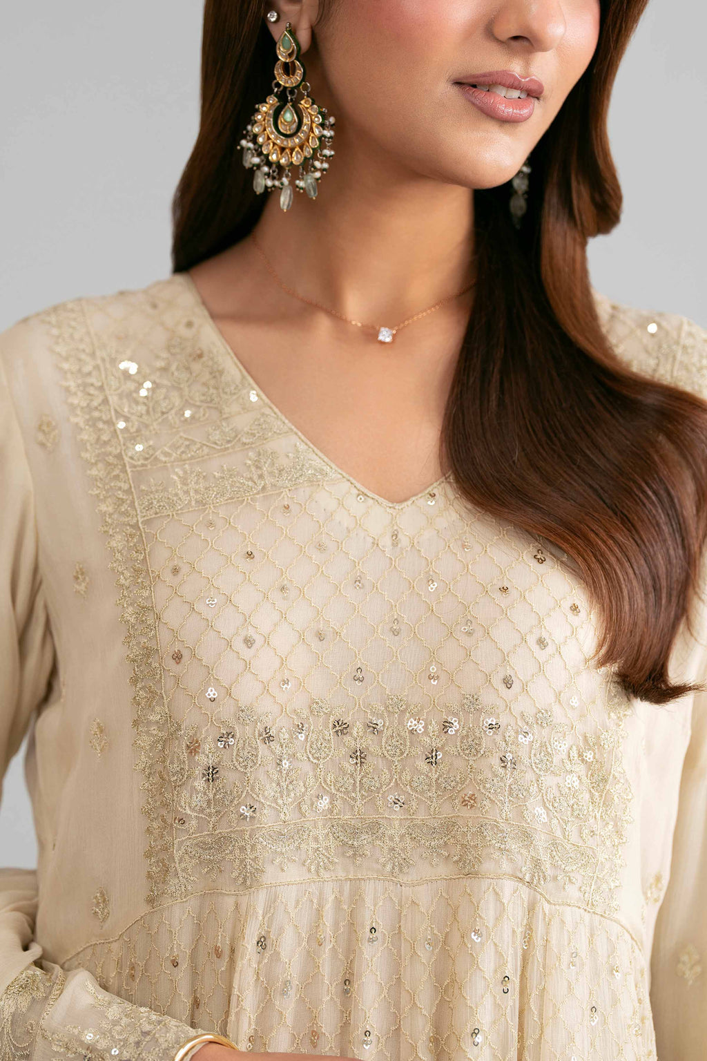 Original Nishat 3 Piece - Embroidered Suit - 42619944 | Buy Online in Pakistan