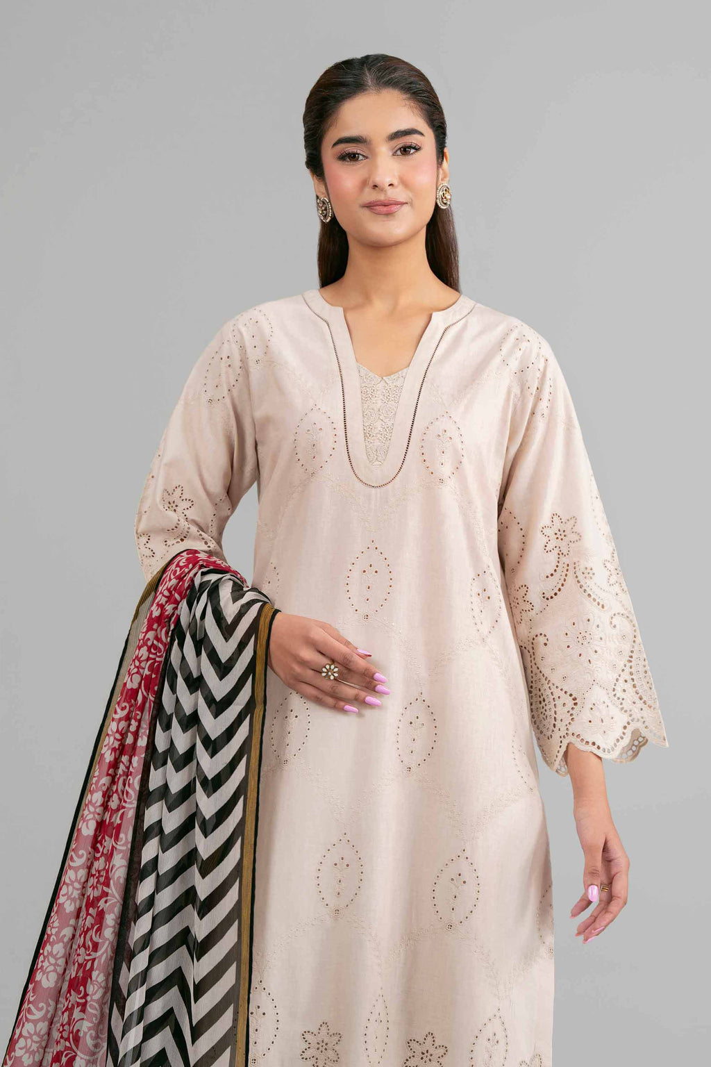Original Nishat 3 Piece - Printed Embroidered Suit - 42619949 | Buy Online in Pakistan