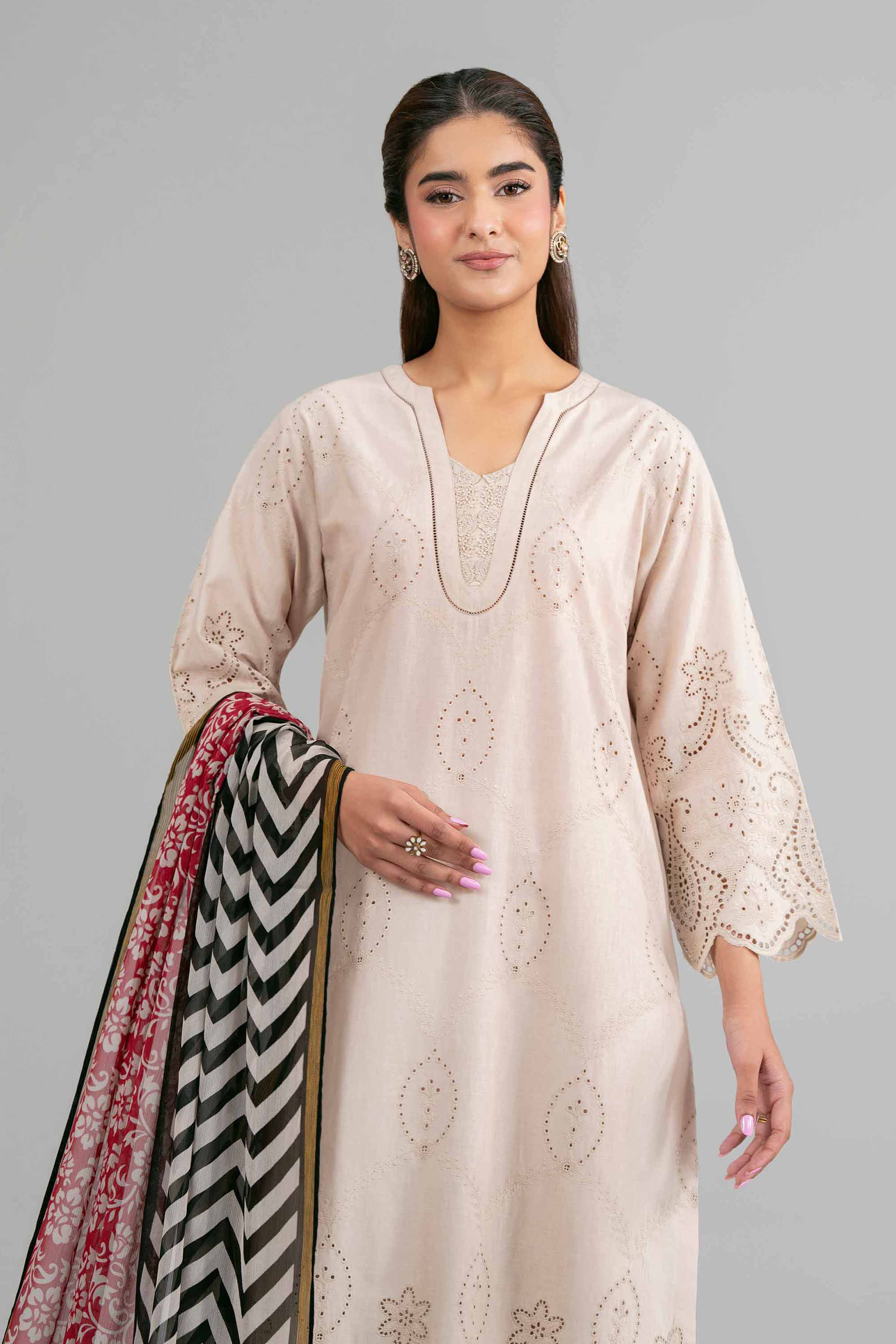 Original Nishat 3 Piece - Printed Embroidered Suit - 42619949 | Buy Online in Pakistan