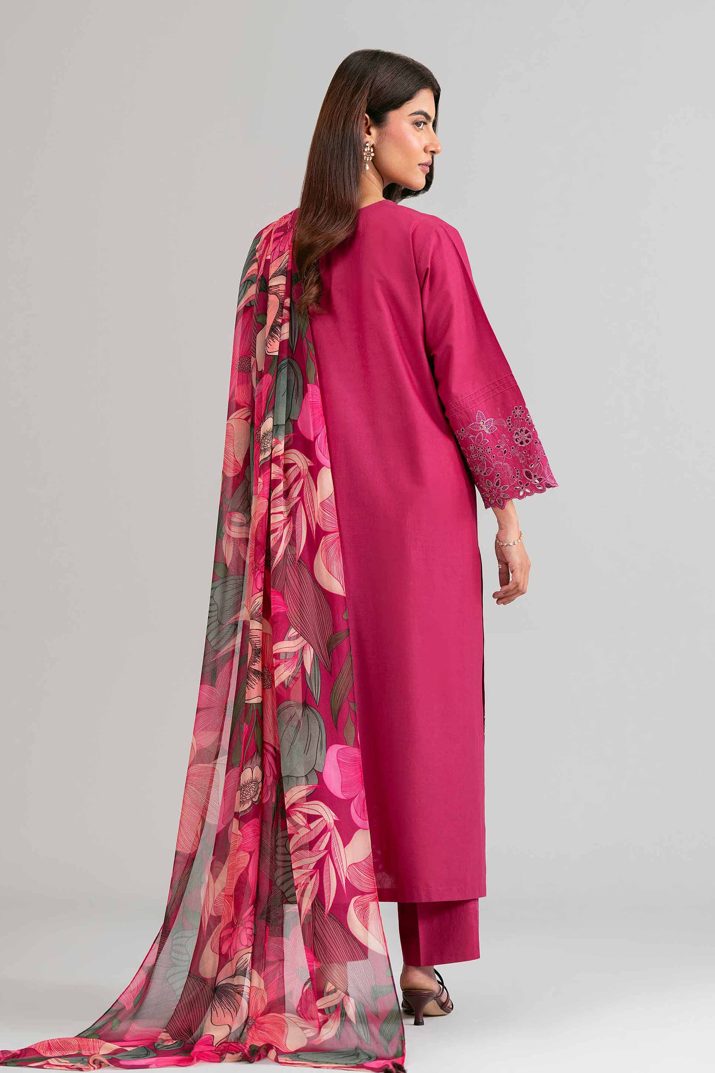 Original Nishat 3 Piece - Printed Embroidered Suit - 42619956 | Buy Online in Pakistan